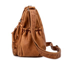 Bolsa vintage marrom lateral